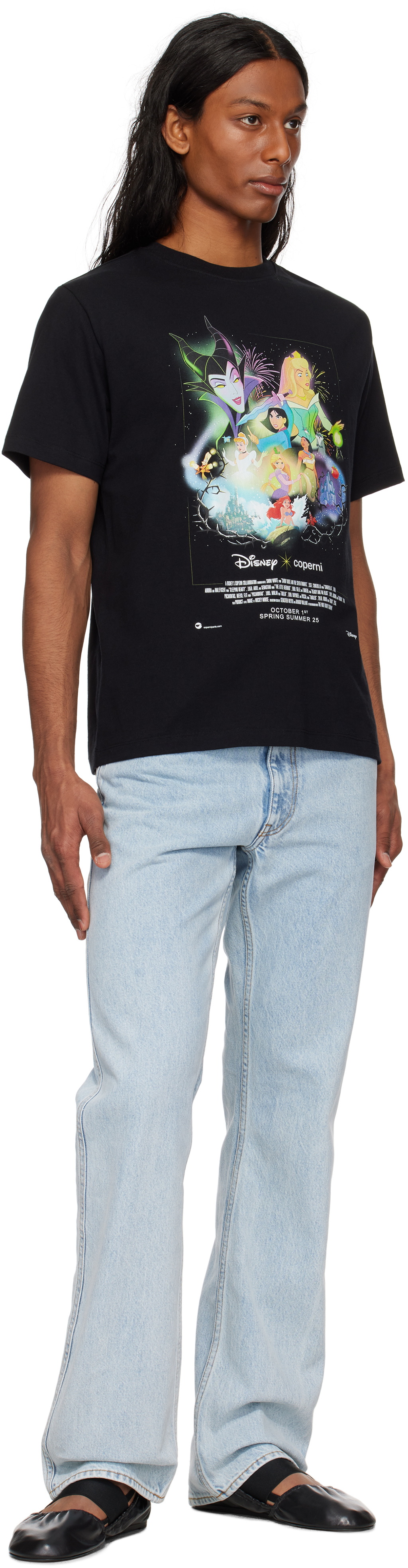 Coperni Black Disney Edition Collector Boxy T-shirt