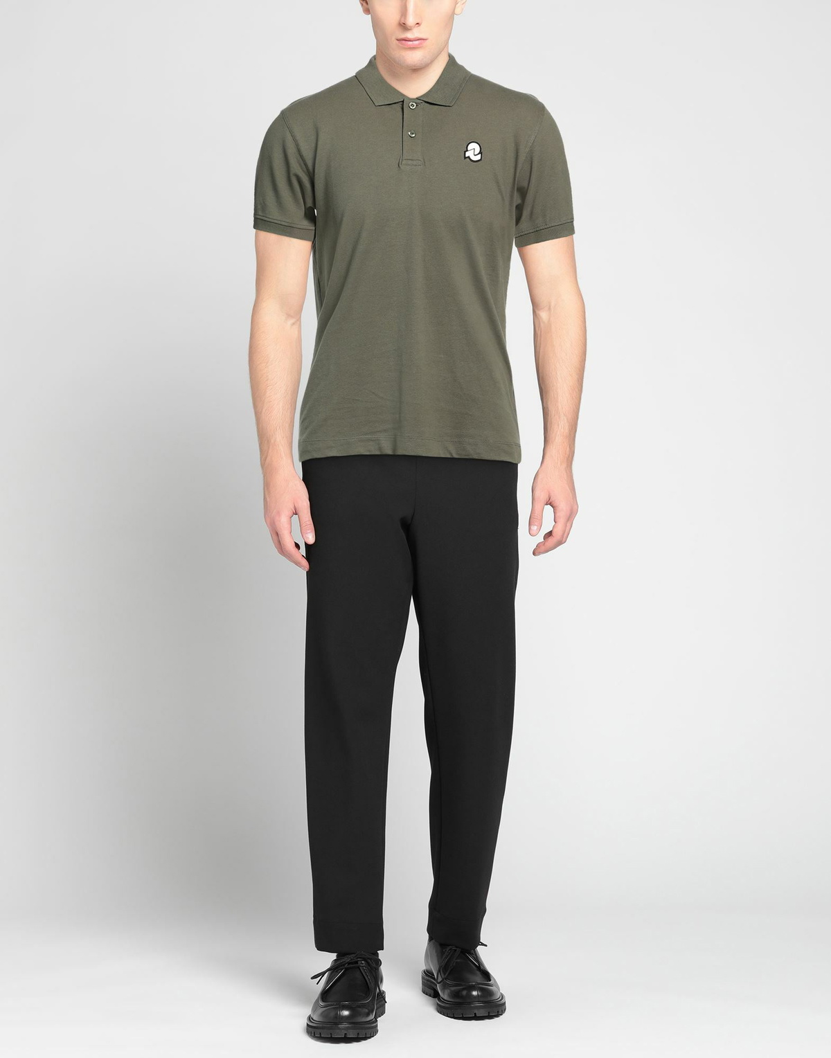 Invicta Mens Polo shirt Military in Green