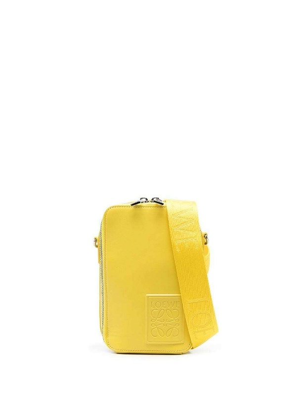 Photo: LOEWE - Vertical Pocket Satin Calfskin Crossbody Bag