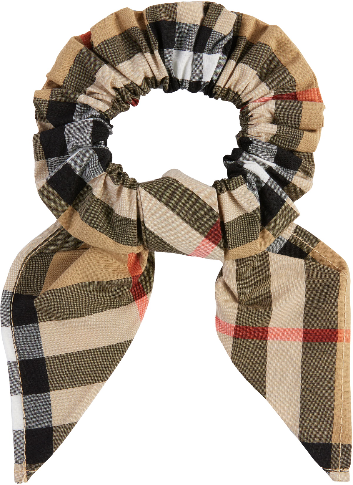 BURBERRY CASHMERE CHECK SCRUNCHIE Burberry Girl main image 2