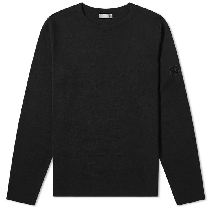 Photo: Dior Homme Arm Patch Crew Knit