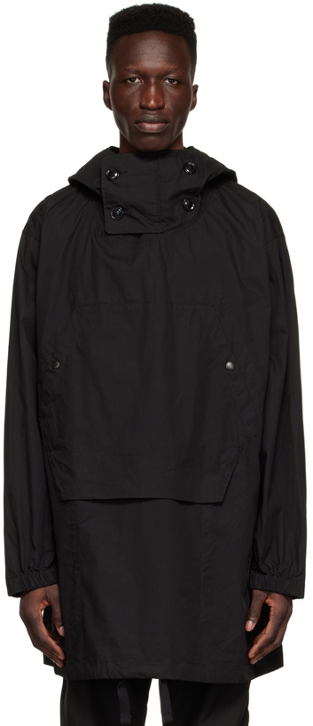 Photo: Engineered Garments Black Cotton Coat