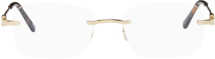 Photo: Cartier Gold Oval Glasses