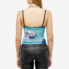 Miaou Women's Enzo Top in Blue Lotus