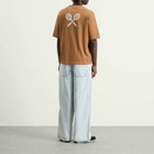 Diadora Men's x Palmes Legcay II T-Shirt in Nuthatch