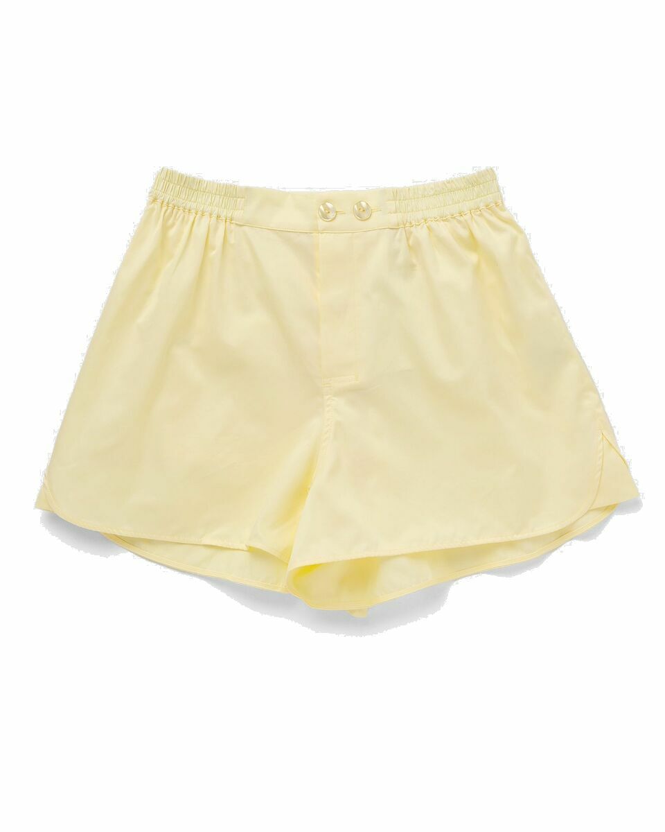 Photo: Hay Outline Pyjama Shorts Yellow - Mens - Sleep  & Loungewear
