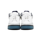 Maison Margiela Blue and White Deadstock Sneakers