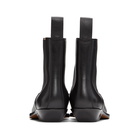 Bottega Veneta Black The Lean Chelsea Boots