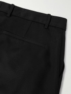 Nili Lotan - Fritz Straight-Leg Wool-Twill Trousers - Black