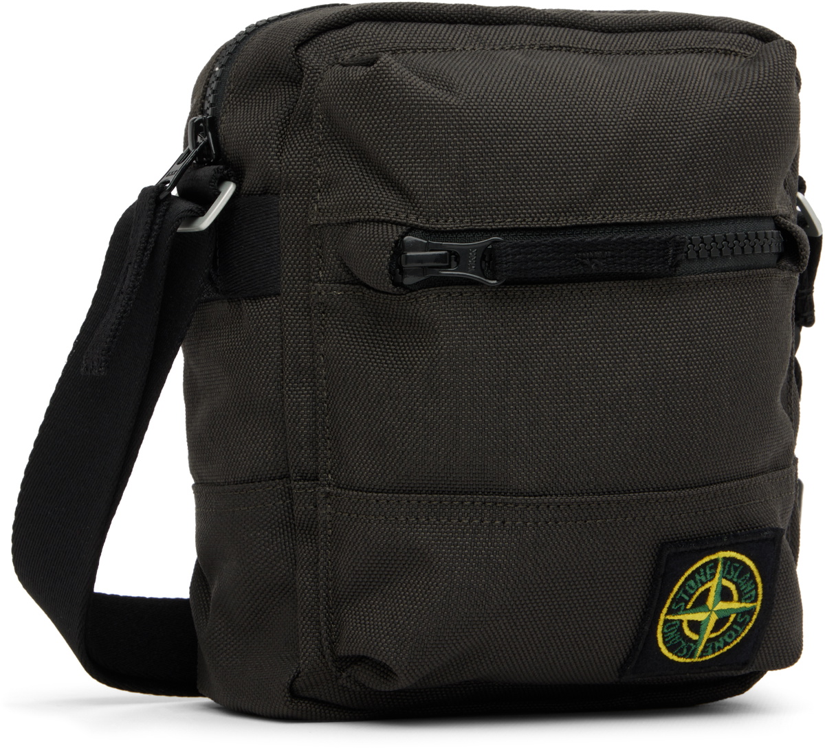 Stone Island Gray 9200011 Resin Treated CORDURA 1500 Pouch