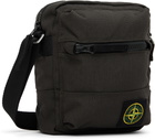 Stone Island Gray 9200011 Resin Treated CORDURA 1500 Pouch