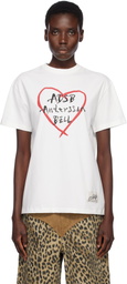 Andersson Bell White Heart Kelly Logo T-shirt