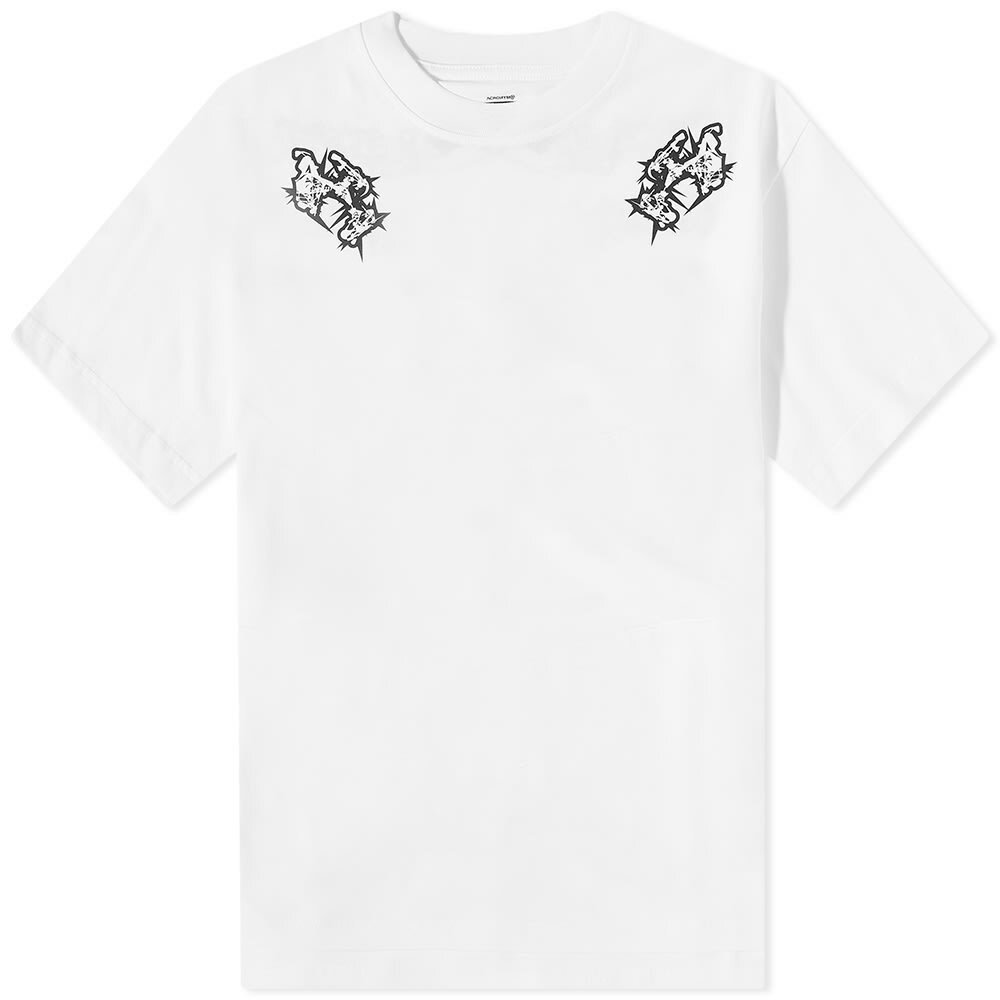 Photo: Acronym Men's 100% Organic Cotton Short Sleeve T-shirt in White