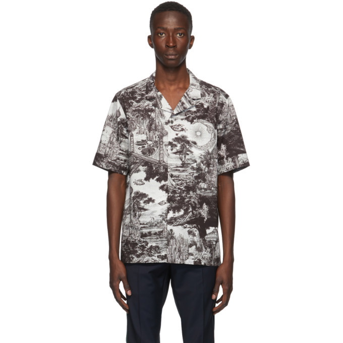 Photo: Valentino Black and White Dreamatic Print Shirt