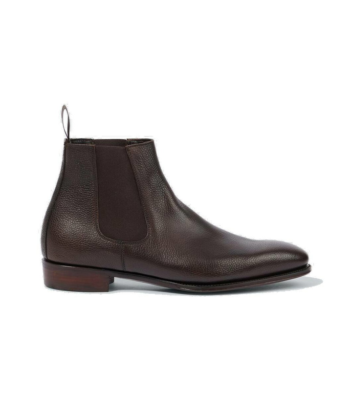 Photo: George Cleverley Jason leather Chelsea boots