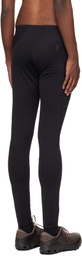 POST ARCHIVE FACTION (PAF) Black On Edition Long Leggings