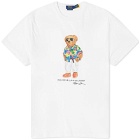 Polo Ralph Lauren Men's Beach Club Bear T-Shirt in White