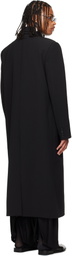 Jean Paul Gaultier Black Double Layer Coat