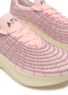 Athletic Propulsion Labs Zipline Embroidered Knitted Sneakers Light Pink