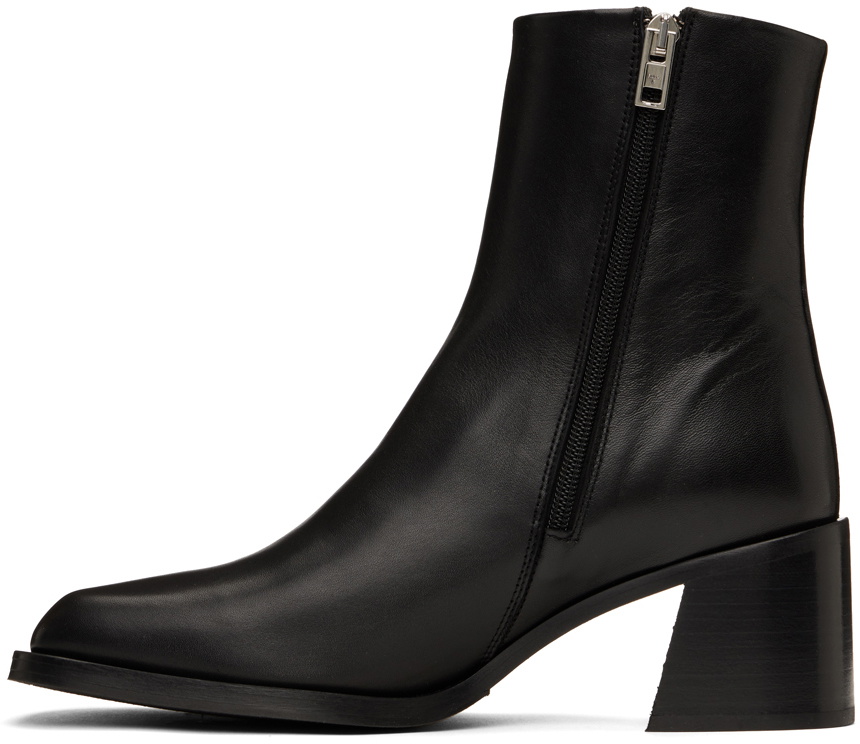 Filippa K Black Square Toe Boots Filippa K