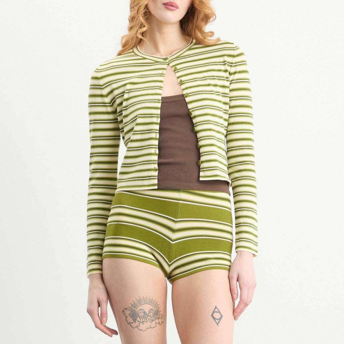 Faithfull The Brand Women's Cinta Cardigan in Ombre Stripe
