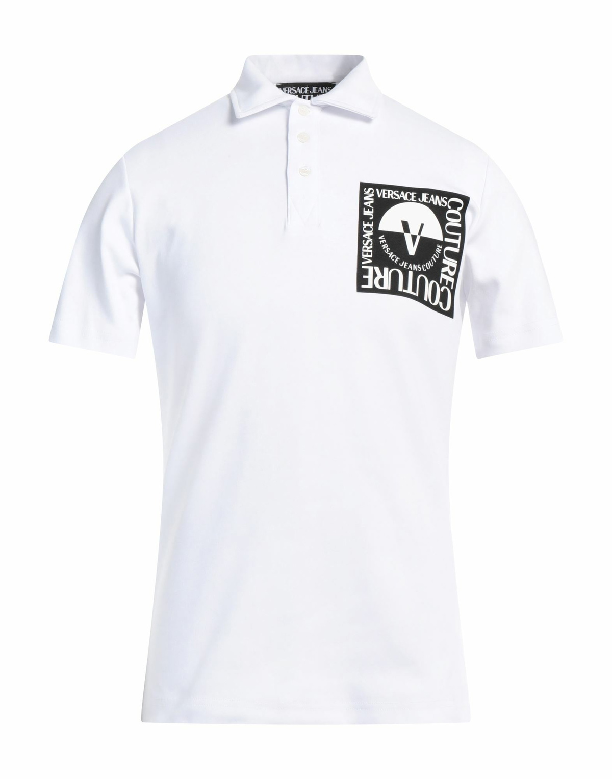 Versace Jeans Couture Mens Polo shirt in White
