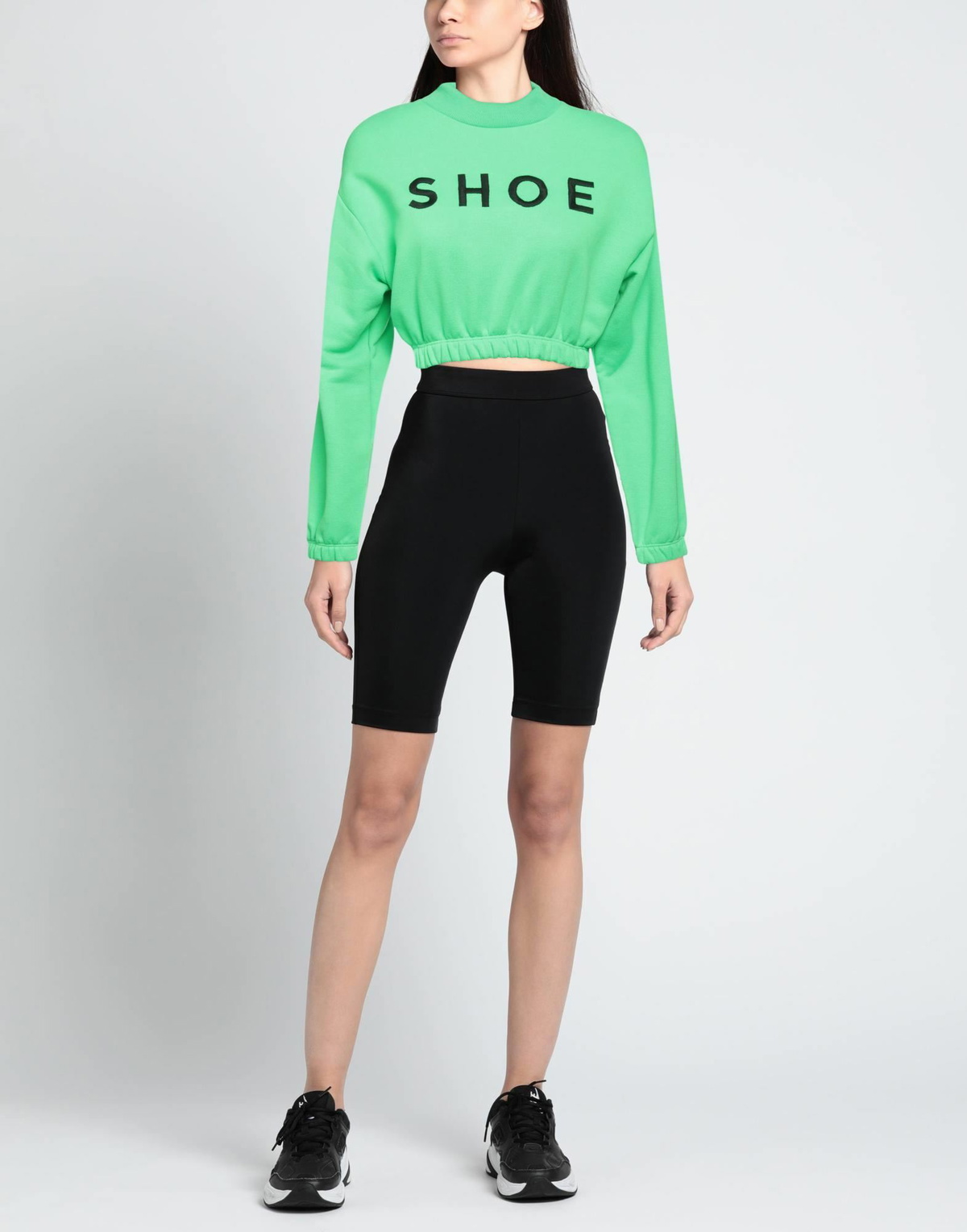 Shoe Womens Sweatshirt in Green