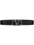 VALENTINO GARAVANI - Vlogo Signature Leather Belt