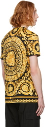 Versace Black Baroque T-Shirt