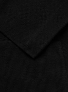 Lardini - Double-Breasted Cotton Blazer - Black