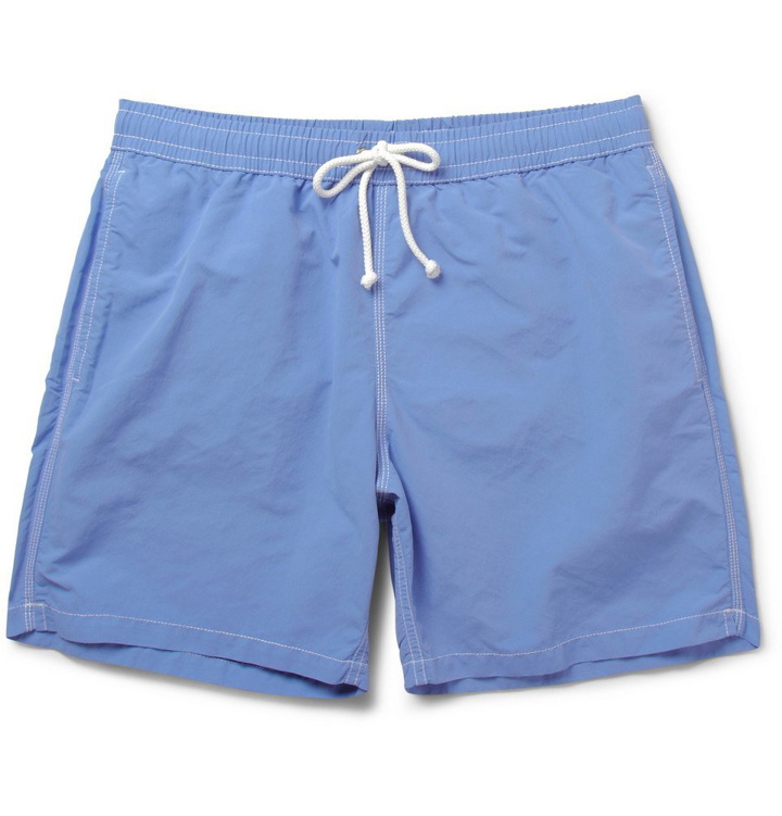 Photo: Hartford - Mid-Length Swim Shorts - Men - Blue