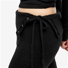 Peachy Den Women's Bellatric Knit Trousers in Black
