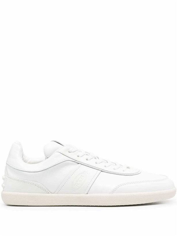 Photo: TOD'S - Tod's Tabs Leather Sneakers