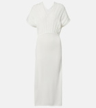 Max Mara Crêpe midi dress