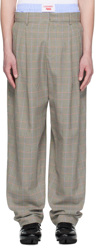 Photo: Charles Jeffrey LOVERBOY Beige Aberdeen Trousers