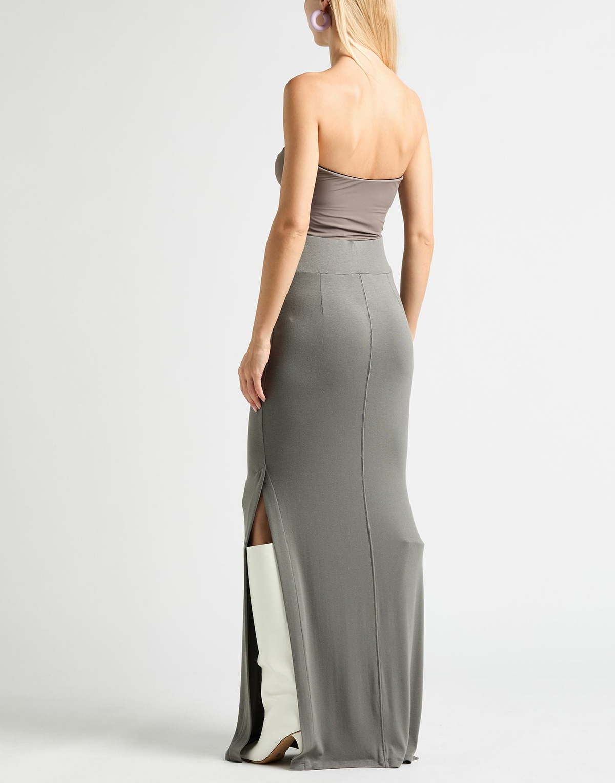 Thom Krom Womens Maxi skirt in Grey