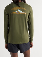 Nike Running - Trail Printed Dri-FIT T-Shirt - Green