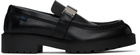 Burberry Black Raft Loafers