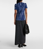 Proenza Schouler Finley tie-dye cotton-blend T-shirt