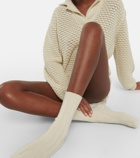 Loro Piana - Bobby ribbed-knit cashmere socks