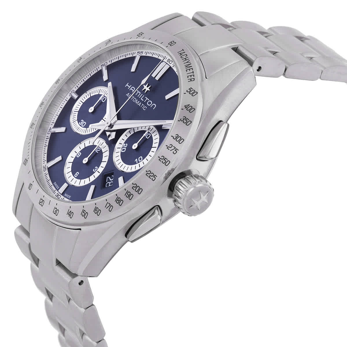 Hamilton Jazzmaster Performer Autochrono Blue Dial Watch H36616140