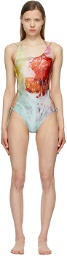 Charlotte Knowles SSENSE Exclusive Multicolor Harley Weir Edition One-Piece Swimsuit
