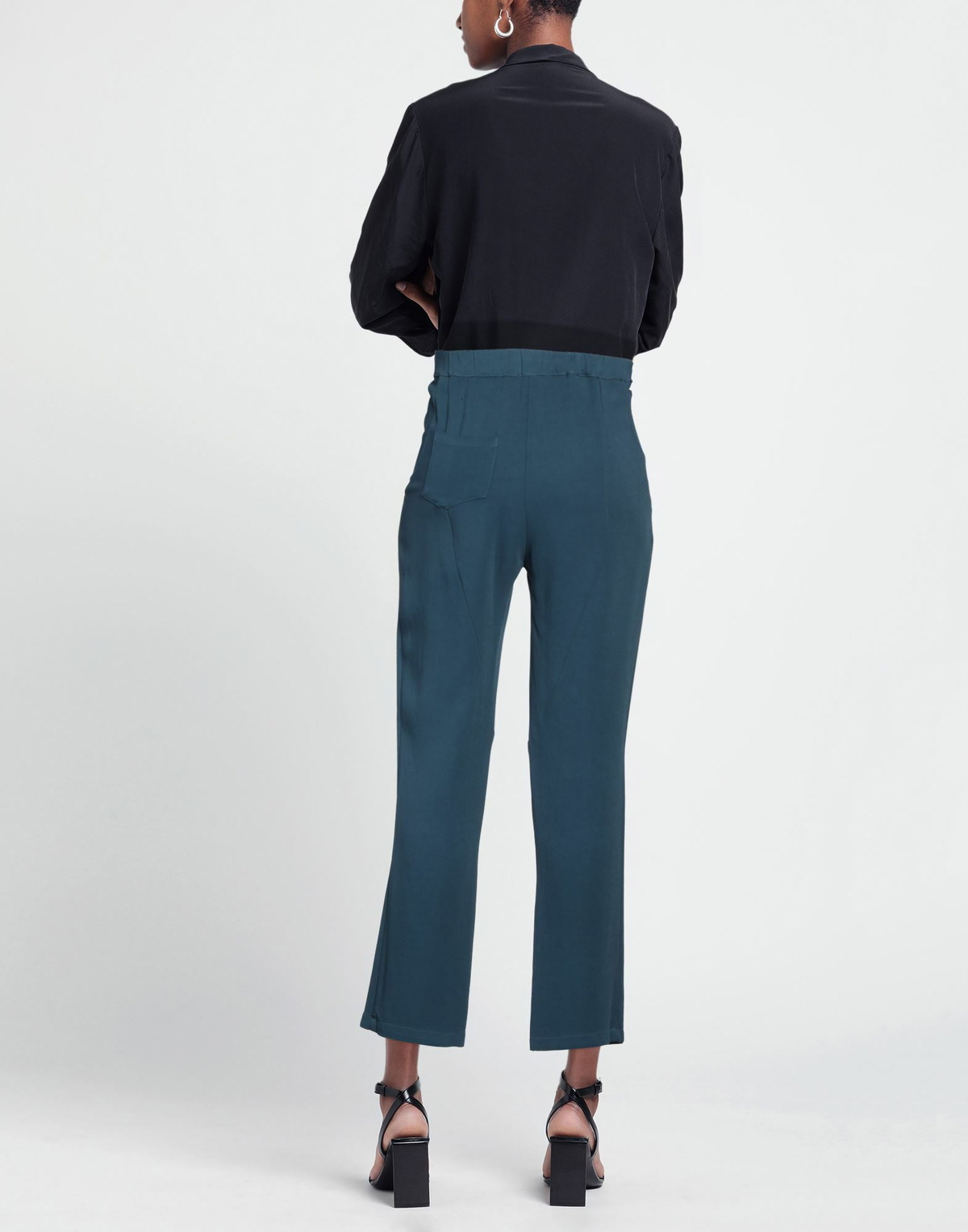 Alessia Santi Womens Pants Slate in Blue