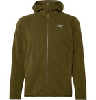 Arc'teryx - Kyanite Slim-Fit Polartec Stretch Pro Zip-Up Hoodie - Green