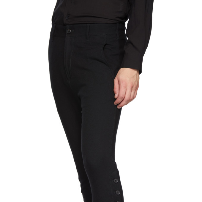 Ann Demeulemeester Black Jasmin Trousers Ann Demeulemeester