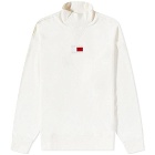 Tommy Jeans Men's Mock Neck Sweat in Ancient White