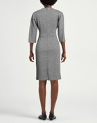 Peserico Womens Midi dress in Grey