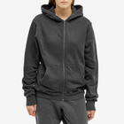 Joah Brown Women's Empire Zip Hoodie in Washed Black