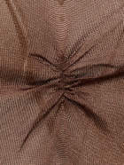 FLEUR DU MAL - Sheer Knit Viscose Midi Dress