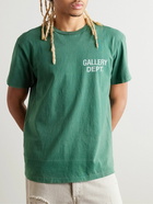 Gallery Dept. - Vintage Logo-Print Cotton-Jersey T-Shirt - Green